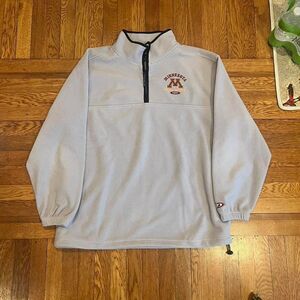 Y2K Pro Player Minnesota Golden‎ Gophers Quarter Zip
